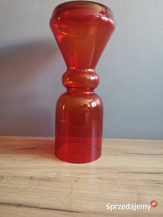 Stary duży wazon szkło Ząbkowice Ludwik śląskie Katowice