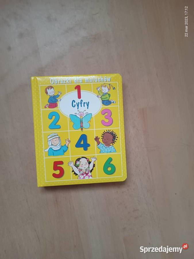Książeczka dzieci Obrazki maluchów Cyfry Szczecin