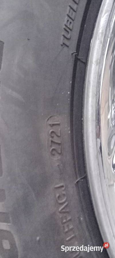 Kola Alu chrysler 2255517 5x1143 chrom komplet 5 Sarnów