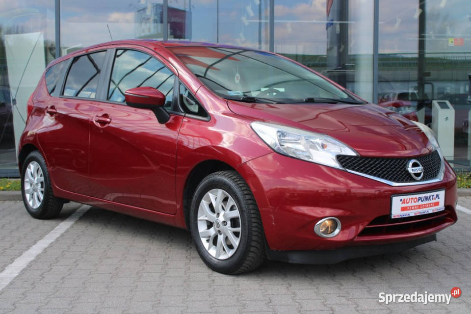 NISSAN Note 2016r Salon Polska Czujniki tył Bielsko-Biała