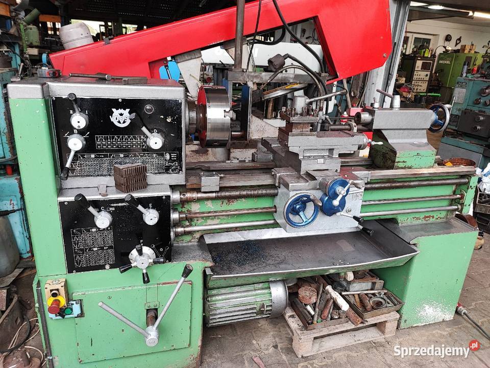 Tokarka do metalu Voest Tum 35 Tos SV Tud 50 Tug Produkcja Maków Podhalański