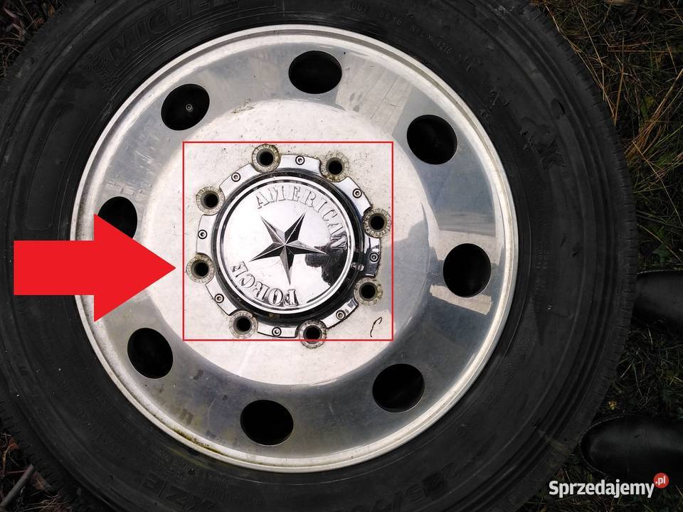 DEKIEL KAPSEL FELGI FORD 195x675 AMERICAN FORCE pomorskie Mojusz sprzedam