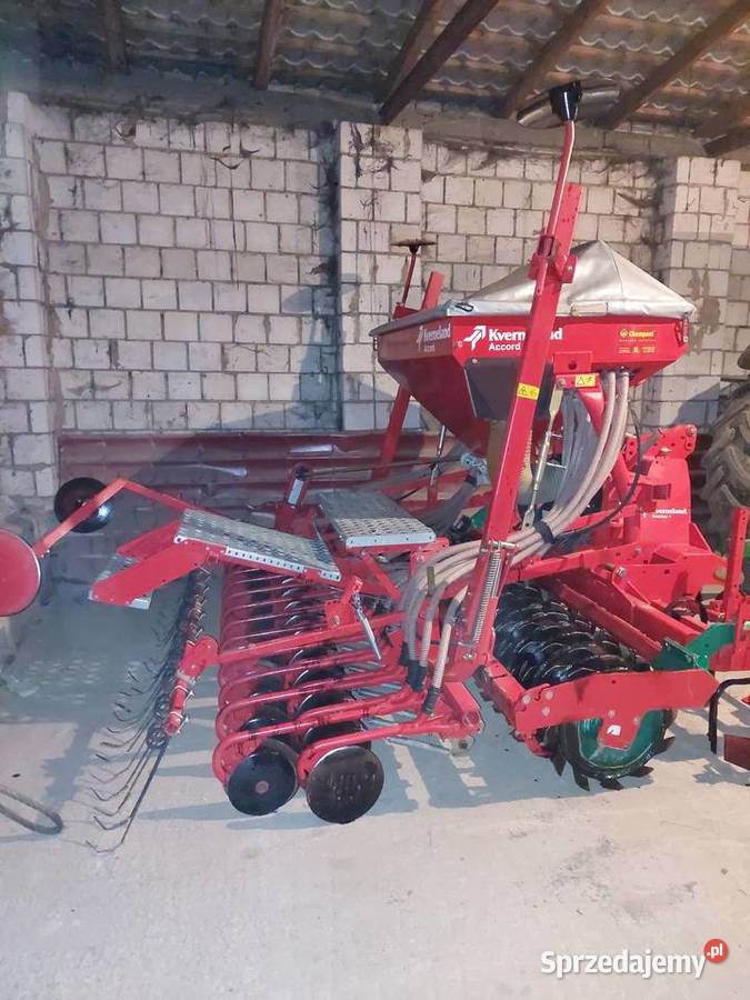 Agregat uprawowo siewny kverneland accord 3m Kąpiele Wielkie