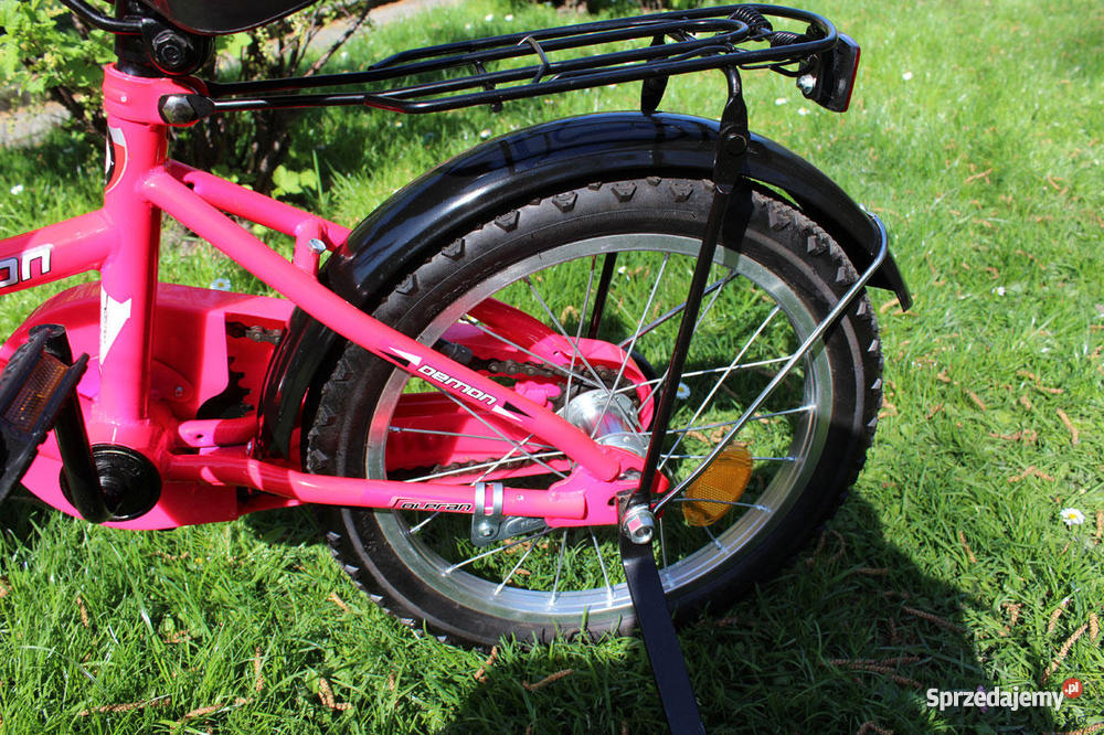 Rowerek dziewczynki z koszykiem OLPRAN 16 Demon Katowice sprzedam