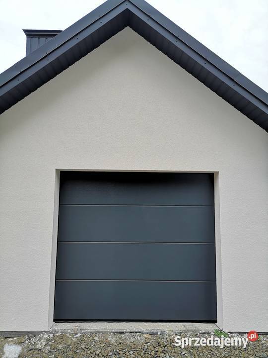 Brama na PILOTA antracyt 3000X2500 garażowa Nowy Sącz