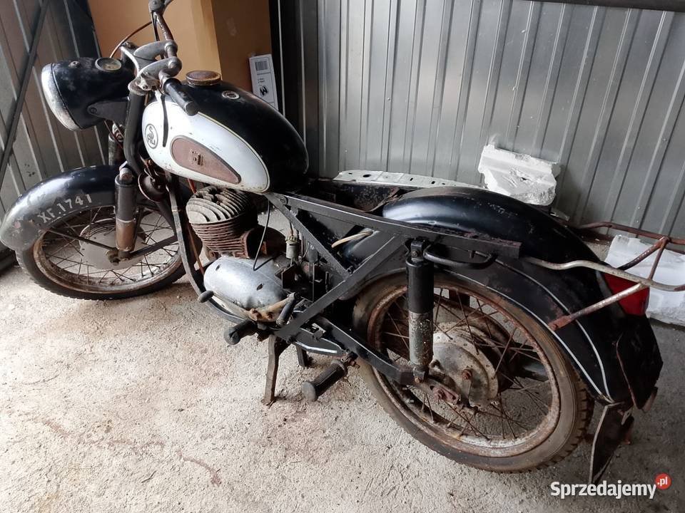 Motocykl SHL M11 1966 PRL Lubań