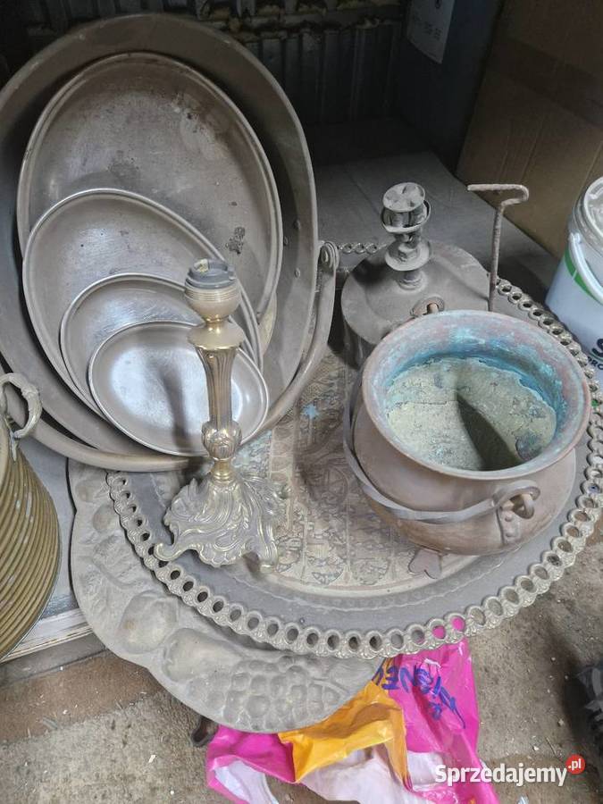 Świeczniki żyrandol zegary wazony lampy okrętowe