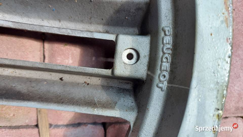 peugeot ludix felga przednia z tarczą 14 Mogilany