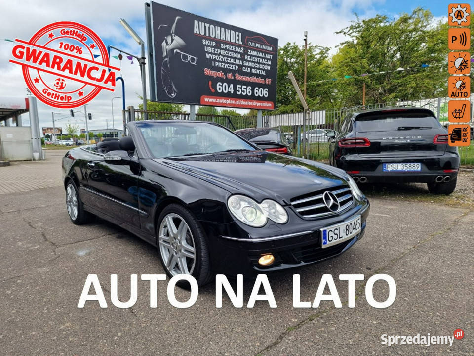 Mercedes CLK 350 35 Benzyna V6 272 Skóra Automat Mercedes-Benz sprzedam