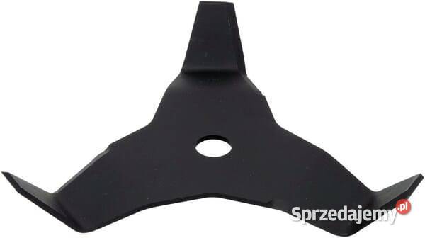 Nóż do kosy 3 zęby mulczujący L300 254 4 mm Do maszyn uprawowych Kamionna
