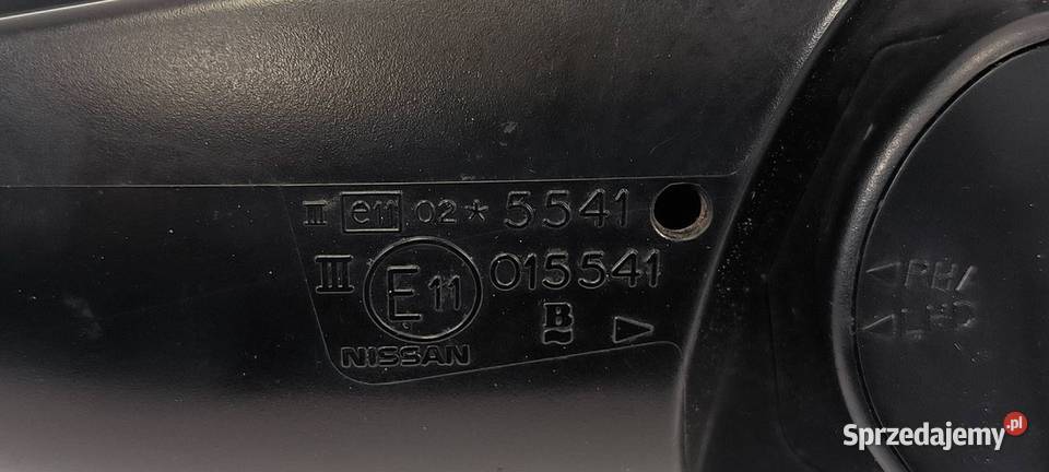 LUSTERKO LEWE NISSAN ALMERA PIN 3 osobowe Lipno