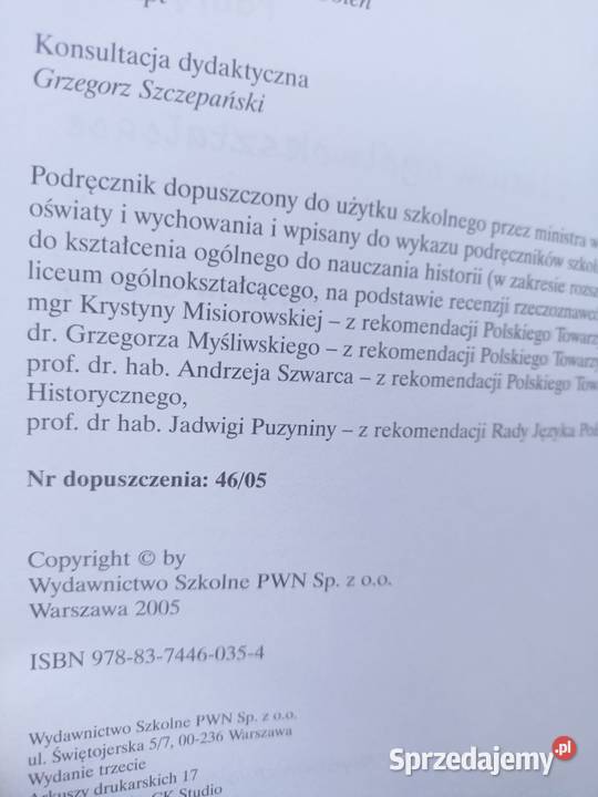 Nowożytność historia książki Warszawa Bródno