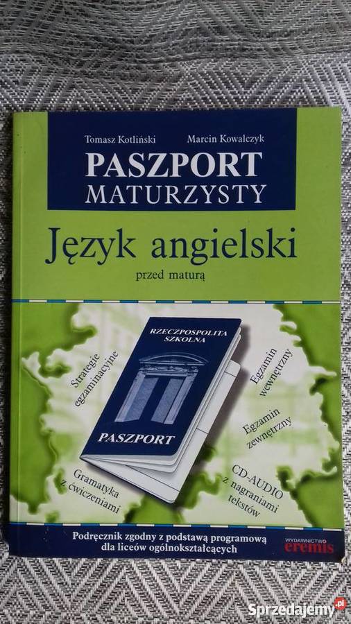 Matura Angielski Paszport maturzysty CD Małkinia Górna