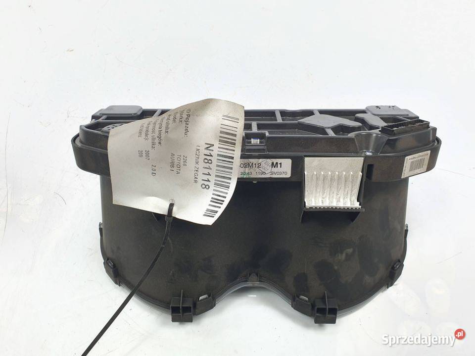 LICZNIK ZEGAR TOYOTA AURIS I 8380002M12 Lipno