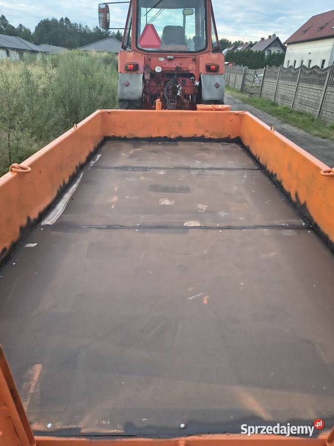 Przyczepa pod koparkę