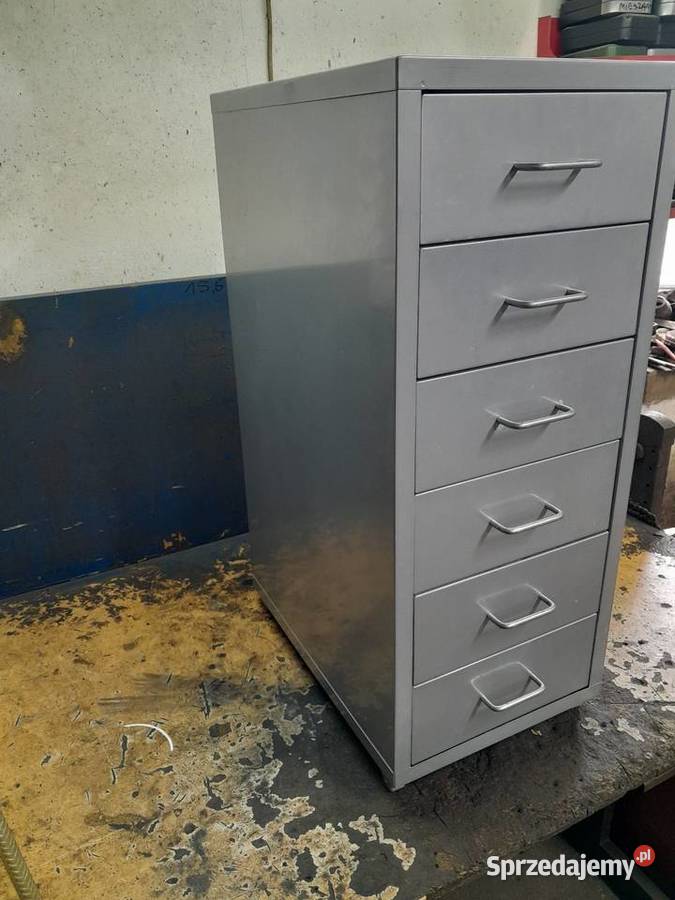 Szafka warsztatowa biurowa metalowa 6 szuflad 28cm Krotoszyn
