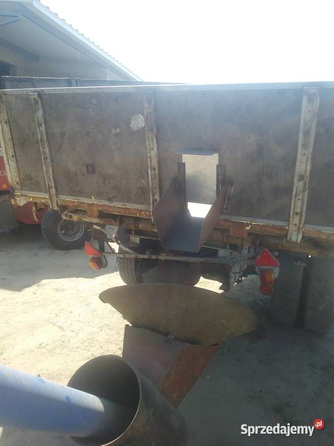 Przyczepa 3 stronny wywrot mocna Pamiętowo sprzedam