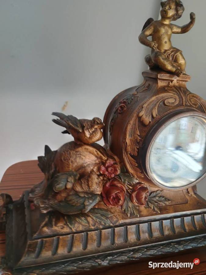 Wiszący zegar kominkowy francuski Rzeszów