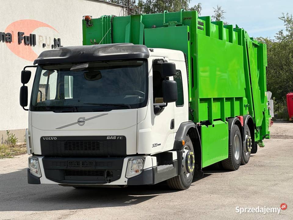 Volvo FE 320 śmieciarka trzyosiowa Zoeller 20m3 wspomaganie kierownicy Nowiny