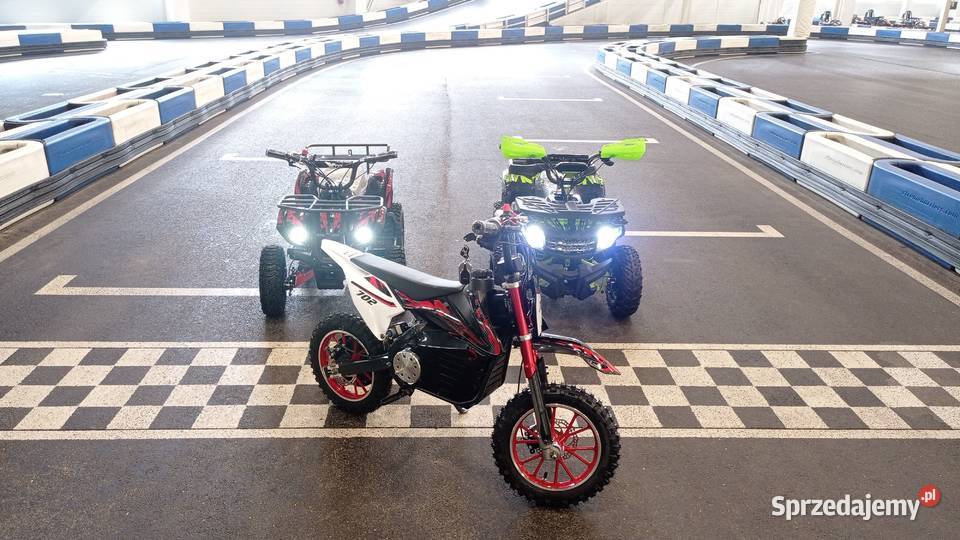 MINI QUAD ELEKTRYCZNY 1200W ŚWIATŁA LED Pilot Bytom