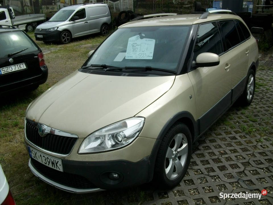 koda Fabia scout anglik II 20072014 VAT marża Katowice