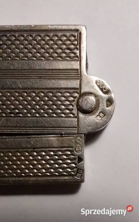 Srebrne etui na grzebień śląskie Częstochowa