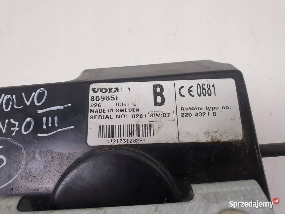Volvo V70 III S80 II MODUŁ TELEFONU 8696581 Rudka