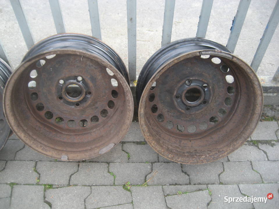 audi 100 c4 9094r felgi stalowe 4 6jx15 et45 wielkopolskie Rakoniewice