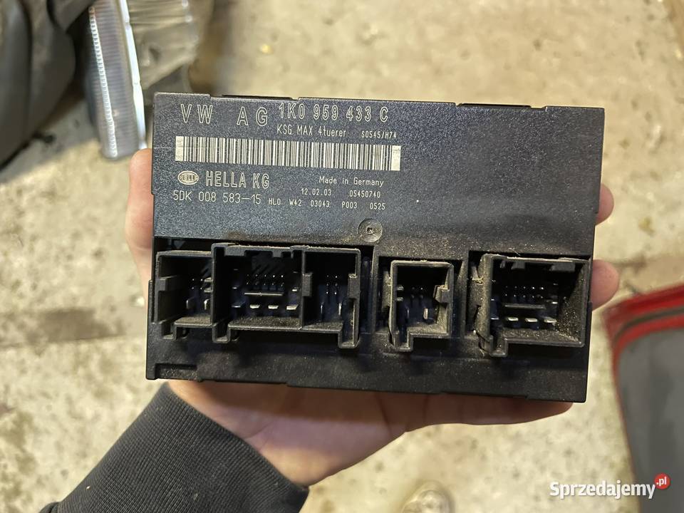 Moduł Komfortu 1K0 959 433 C Vw Audi Seat Skoda Sieroszowice