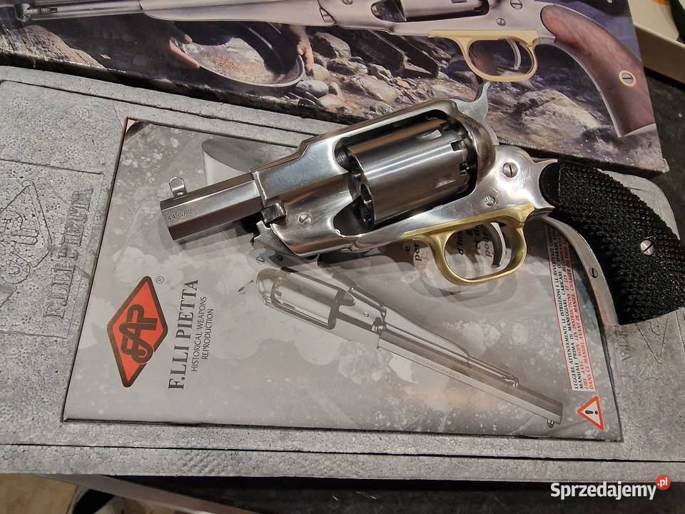 Rewolwer Czarnoprochowy Remington 1858 Army Lufa