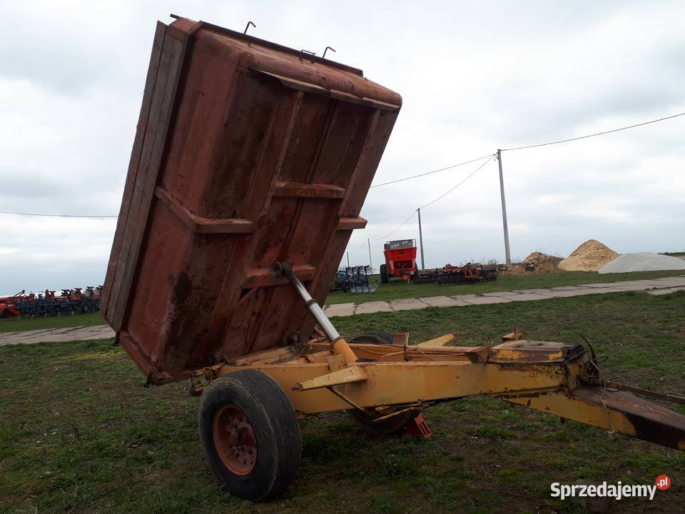 Przyczepa skorupowa 6 ton Siniarzewo