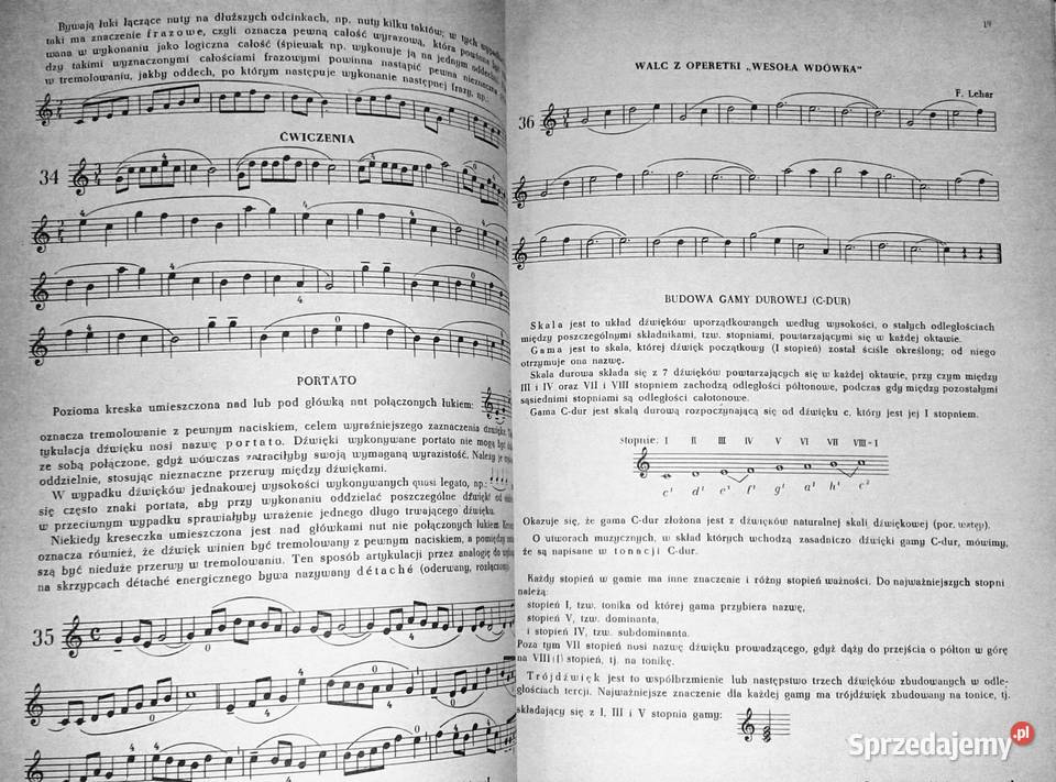 Szkoła gry na mandolinie część 1 Edward Ciuksza Rok wydania 1975 Chełm