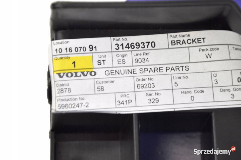 VOLVO XC40 lewe mocowanie uchwyt pasa przedniego Bielany Wrocławskie