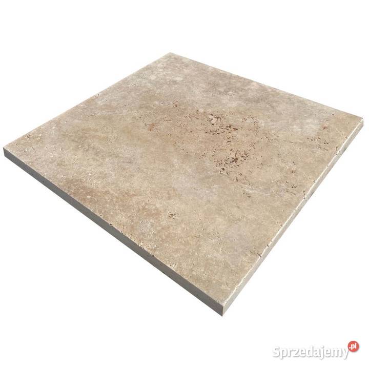 Płytki Trawertyn na zewnątrz Classic bębnowany Kraków