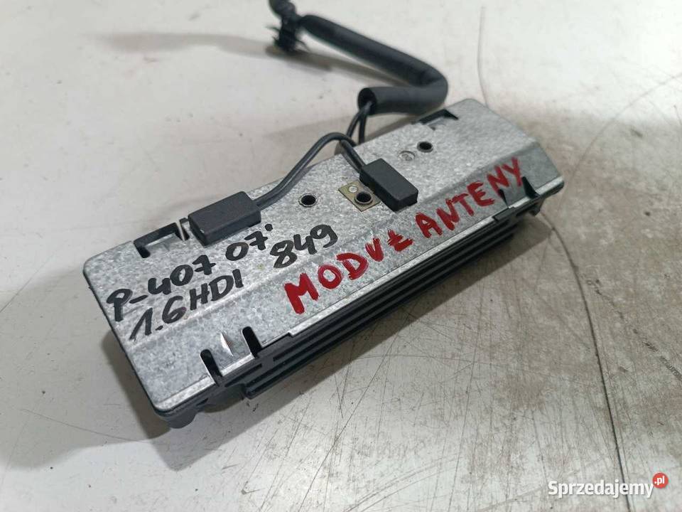 MODUŁ ANTENY PEUGEOT 407 9661102880 osobowe sprzedam