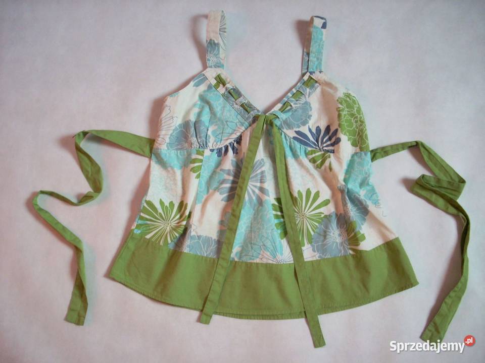 MIA Moda Bluzka Top Lato Bawełna 40 Bluzki i koszule
