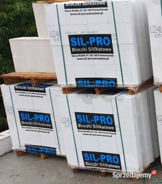 SIL PRO U24L silikaty 24 kl 15MPa bloczki Nadarzyn