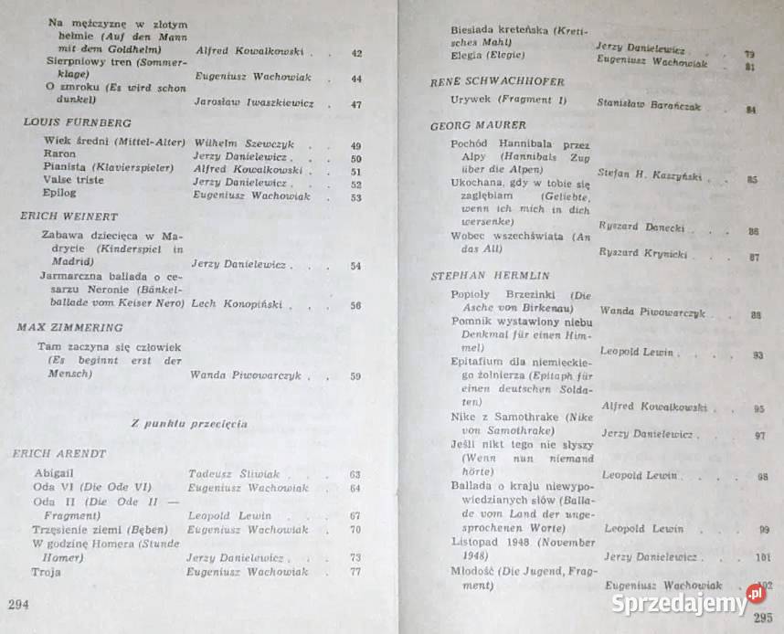 Dopowiedzenie świtu Antologia wierszy poetów NRD Chełm