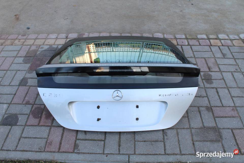 KLAPA TYŁ TYLNA 744 MERCEDES W203 COUPE