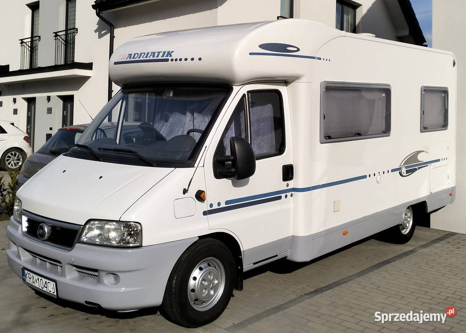 Kamper Adria Ducato 23 jtd klimatyzacja Kraków sprzedam