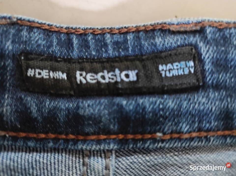 XL Denim Redstar made in italy włoskie spodnie Kielce