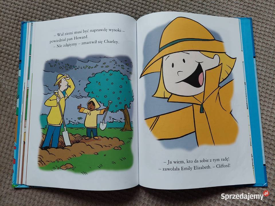 Clifford Nadchodzi burza nauka czytania Książki dla dzieci Kraków sprzedam