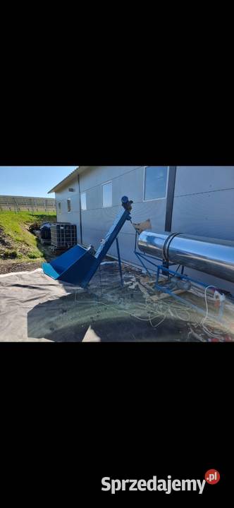 Suszarni przelotowa bębnowa do trocin materiałów Wodzisław