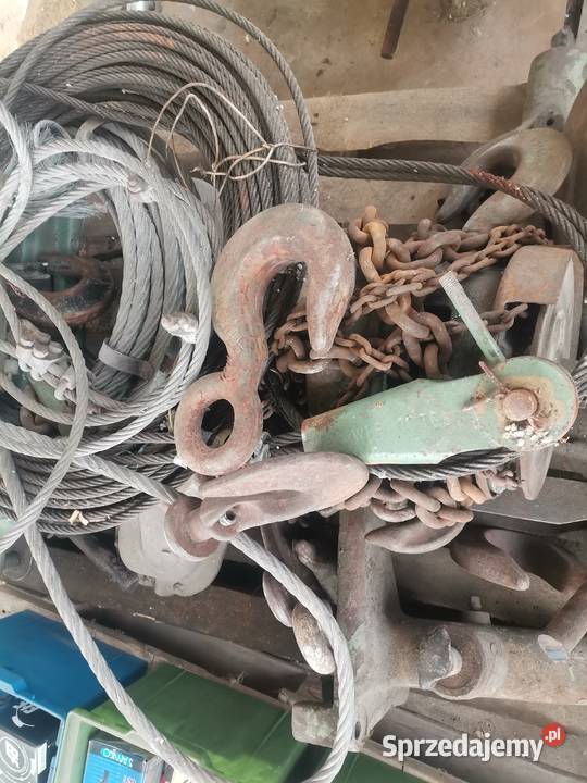 Hak haki wyciągarki wyciągarki HDS podlaskie Białystok sprzedam
