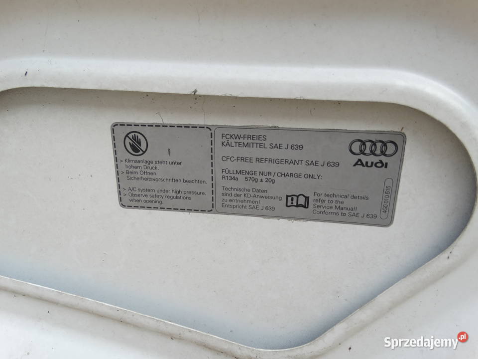 AUDI A6 C7 1118 LY9C MASKA POKRYWA SILNIKA łódzkie Łosieniec