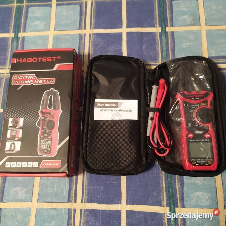 Miernik cęgowy cyfrowy HABOTEST HT206A