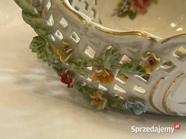 Porcelanowa ażurowa patera Berlin Kraków