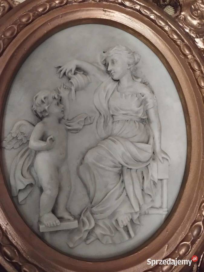 płaskorzeźba obraz z alabastru 5237