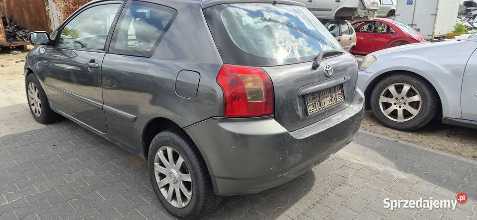 Toyota Corolla E12 20 D4D 2002r 3d hatchback lubuskie Słońsk sprzedam