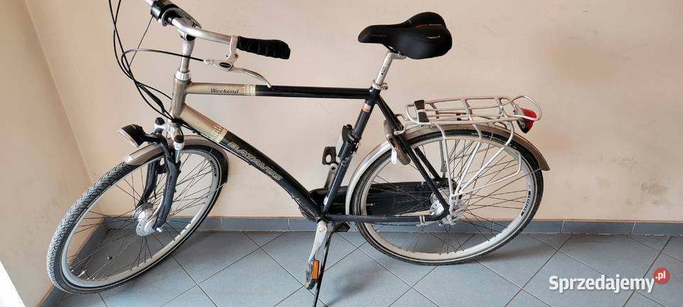 Czarny rower Batavus Holenderka Miejski męski małopolskie Kraków